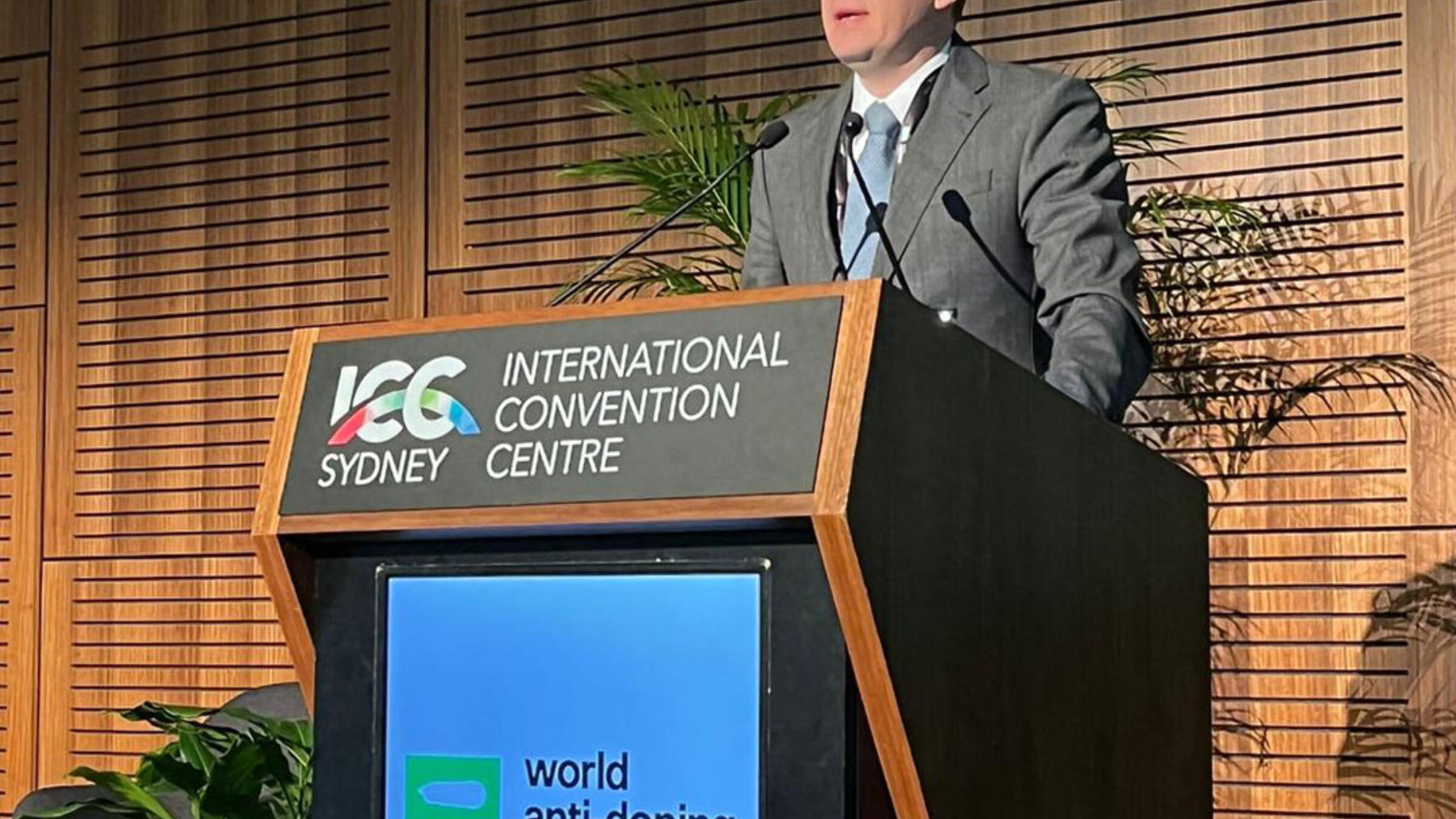 WADA President opens World Education Conference in Sydney NXplorer