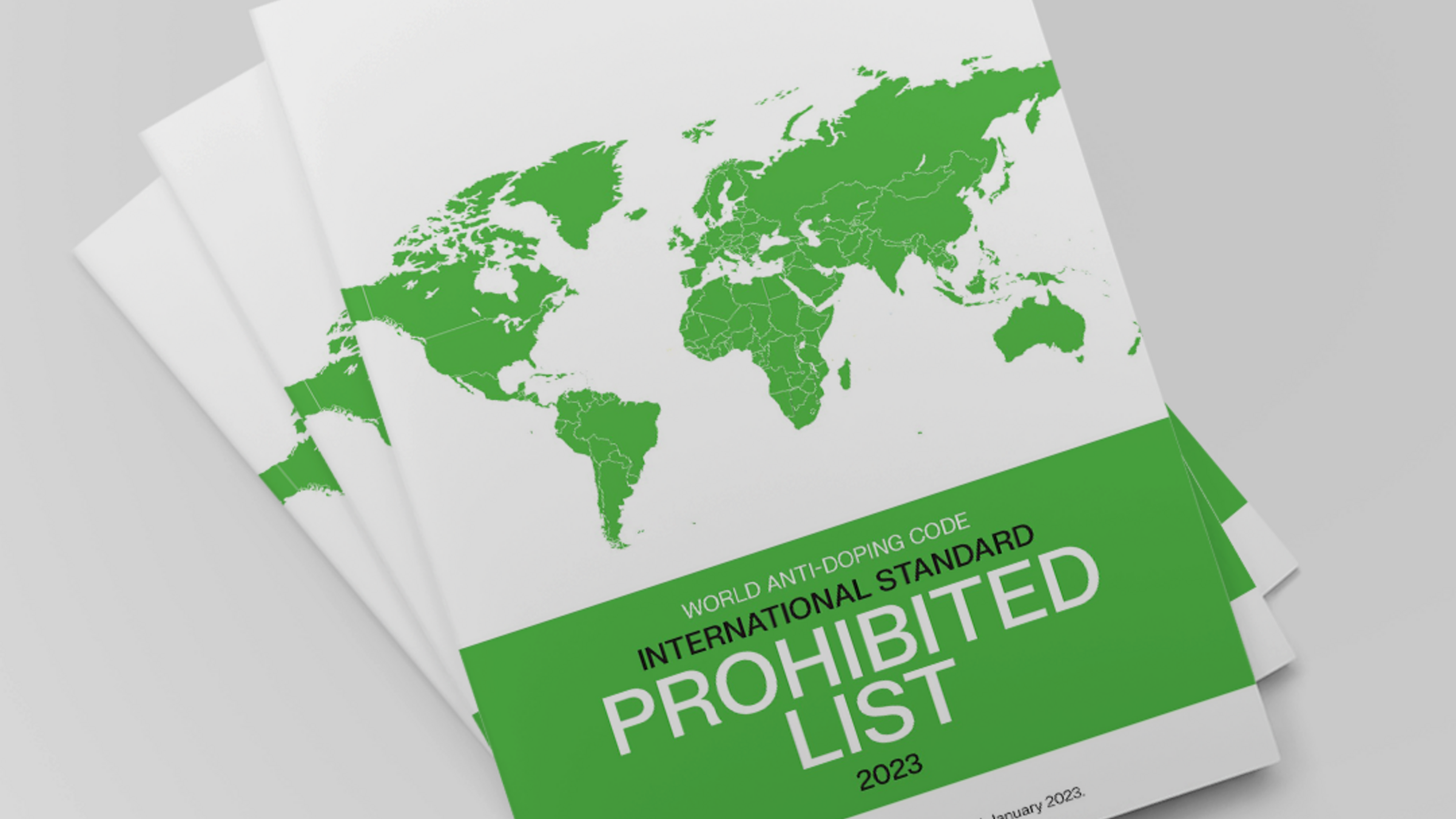 Reminder WADA’s 2023 Prohibited List comes into force on 1 January