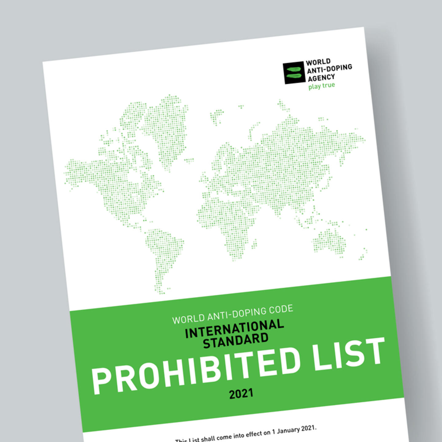 WADA publishes redesigned, more athlete-friendly, 2021 Prohibited List |  World Anti Doping Agency